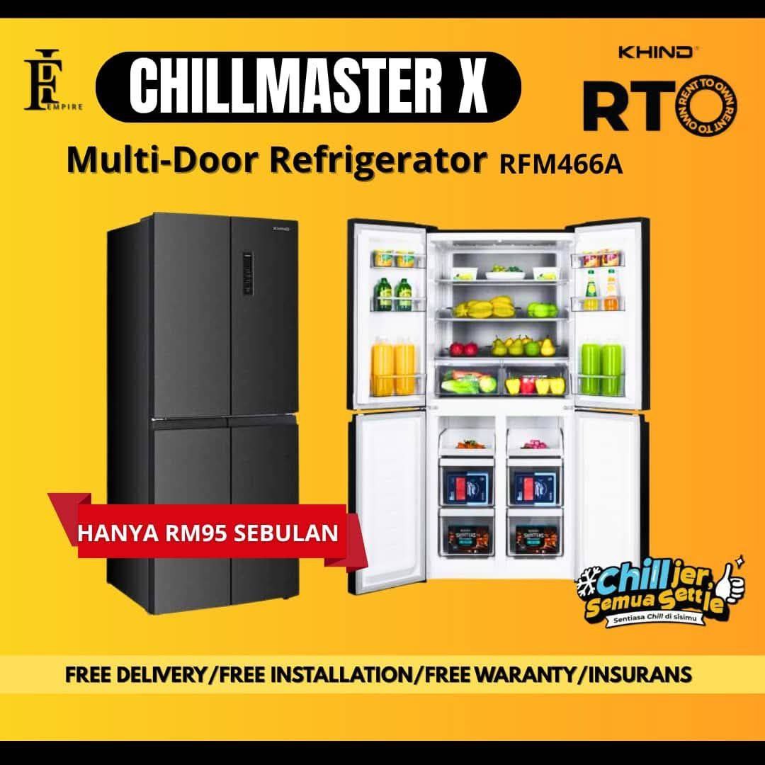 Peti Sejuk Ansuran - Khind Chillmaster X